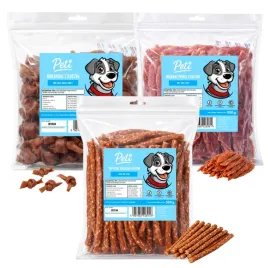 peti-przysmaki-dla-psa-kaczka-3x500g-piersi-kokardki-patyczki