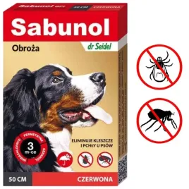 sabunol-obroza-na-pchly-kleszcze-dla-psa-50cm-czerwona