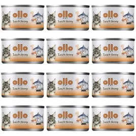 ollo-cat-nr-1-tunczyk-krewetki-mokra-karma-dla-kota-kociat-naturalna-12x70g