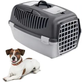 transporter-podrozny-dla-psa-10-12kg-gulliver-3-szary-61x40x38cm