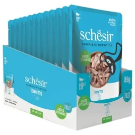 schesir-karma-mokra-dla-kota-filety-tunczyka-w-galaretce-saszetka-12-x-85g