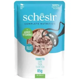 schesir-karma-mokra-dla-kota-filety-tunczyka-w-galaretce-saszetka-85g