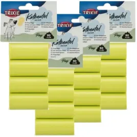 trixie-woreczki-na-odchody-o-zapachu-cytrynowym-zolte-4-op-320-woreczkow