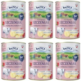 baltica-mokra-karma-dla-szczeniaka-jagniecina-z-bananem-monoprotein-6x400g