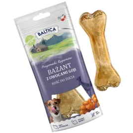 baltica-kosc-do-zucia-bazant-z-jagodami-goji-naturalny-gryzak-dla-psa-1-szt