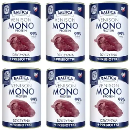 mokra-karma-dla-psa-bez-zboz-baltica-mono-venison-dziczyzna-99percent-6-x-400g