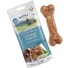 baltica-kosc-pstrag-w-dzikich-ziolach-1szt-naturalny-gryzak-dla-psa