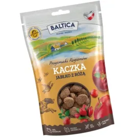 baltica-przysmaki-kaczka-z-jablkiem-i-roza-trenerki-treserki-dla-psa-100g