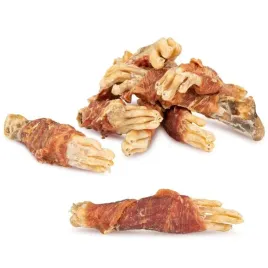 puzzo-snack-przysmak-dla-psa-lapy-krolicze-owiniete-kaczka-300g