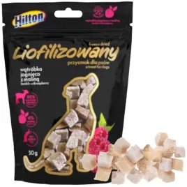 hilton-przysmak-dla-psa-liofilizowana-jagniecina-z-malina-50g