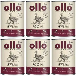 ollo-pure-kaczka-i-z-jablkiem-6-x-850g-mokra-karma-dla-psa-monobialkowa