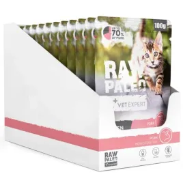 raw-paleo-kitten-cat-pork-12-x-100g-mokra-karma-dla-kociat-wieprzowina-mono