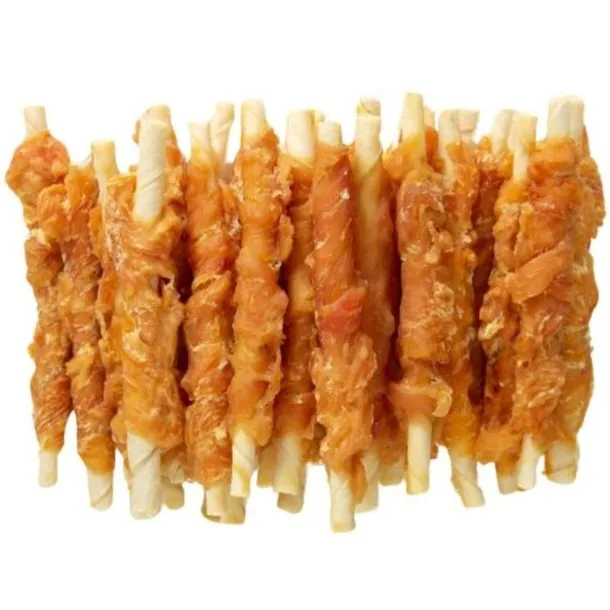 Przysmaki dla psa Nekko Pałeczki owinięte kurczakiem 500g