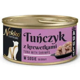 nekko-supreme-adult-mokra-karma-dla-kota-tunczyk-z-krewetkami-w-sosie-80g