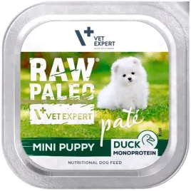 raw-paleo-pate-mini-puppy-duck-pasztet-dla-szczeniat-kaczka-150g
