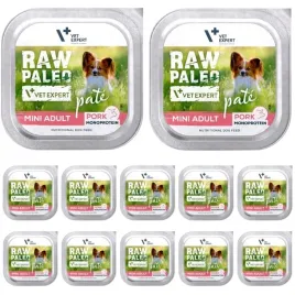 raw-paleo-pate-mini-adult-pork-pasztet-dla-psow-wieprzowina-12-x-150g