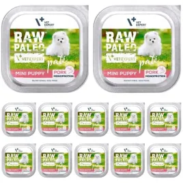 raw-paleo-pate-mini-puppy-pork-pasztet-dla-szczeniat-wieprzowina-12-x-150g