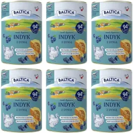 baltica-karma-mokra-dla-psa-indyk-z-dynia-bezzbozowa-premium-6-x-400g