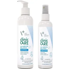 vet-expert-clinic-care-microbiome-balance-shampoo-and-conditioner-zestaw