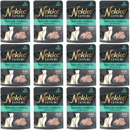 nekko-supreme-adult-mokra-karma-dla-kota-tunczyk-z-makrela-w-sosie-12-x-70g