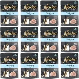nekko-supreme-kitten-mokra-karma-dla-kociat-tunczyk-w-sosie-12-x-70g