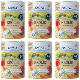 baltica-karma-mokra-dla-psa-krolik-z-marchewka-6-x-400g-monoproteinowa
