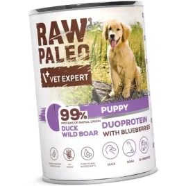 raw-paleo-puppy-duoprotein-400g-mokra-karma-dla-szczeniat-kaczka-dzik