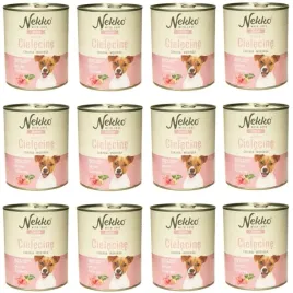 nekko-junior-cielecina-cukinia-moringa-12-x-800g-mokra-karma-dla-szczeniat