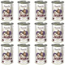 family-first-mokra-karma-dla-psa-krolik-z-gruszkami-12-x-400g