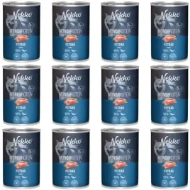 nekko-monoprotein-adult-karma-mokra-dla-psa-pstrag-12-x-400g