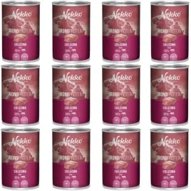 nekko-monoprotein-adult-karma-mokra-dla-psa-cielecina-12-x-400g