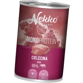 nekko-monoprotein-adult-karma-mokra-dla-psa-cielecina-400g