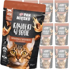 pan-miesko-karma-mokra-dla-kota-kawalki-w-sosie-cielecina-z-jeleniem-12x85g