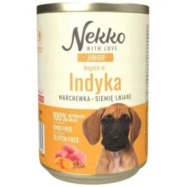 nekko-junior-indyk-marchew-siemie-lniane-400g