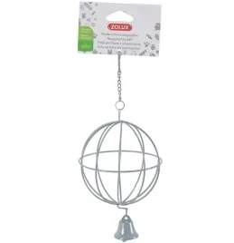 zolux-metalowa-kula-na-siano-10-cm-szara