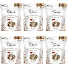 pettric-cherie-liofilizowana-watroba-wolowa-przysmak-dla-kota-i-psa-6-x-30g