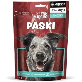 pan-miesko-przysmak-dla-psa-paski-kaczka-100g