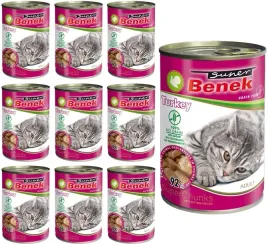 super-benek-bezzbozowe-kaski-z-indykiem-dla-kota-10-x-415g