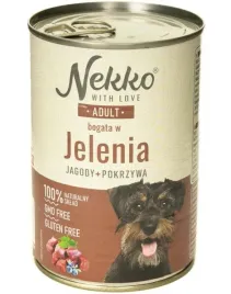 nekko-mokra-karma-dla-psa-jelen-jagody-pokrzywa-400g