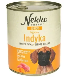 nekko-junior-indyk-marchew-siemie-lniane-800g