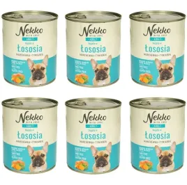 nekko-mokra-karma-dla-psa-losos-marchew-6-x-800g