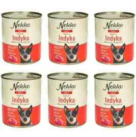 nekko-mokra-karma-dla-psa-indyk-burak-6-x-800g