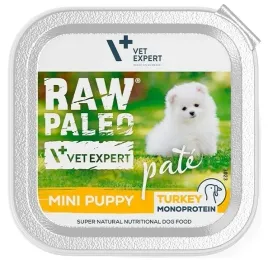 vetexpert-raw-paleo-pate-mini-puppy-turkey-150g