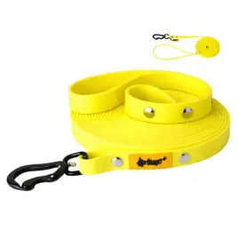 dingo-smycz-treningowa-flex-16x5m-zolta-z-raczka
