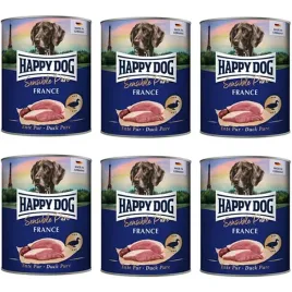 happy-dog-mokra-karma-dla-psa-sensible-pure-france-kaczka-100percent-6-x-800g