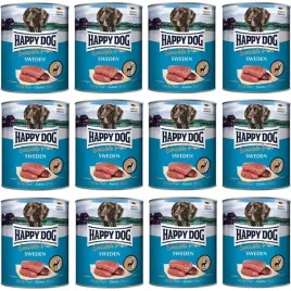 happy-dog-karma-mokra-dla-psa-sensible-pure-sweden-dziczyzna-100percent-800g