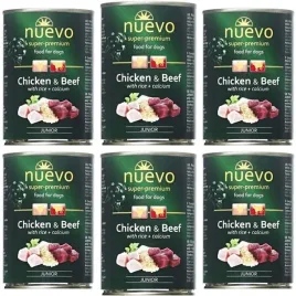 nuevo-junior-dog-chickenandbeef-6-x-400g