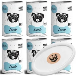 paka-zwierzaka-pepe-monoprotein-lamb-karma-mokra-dla-psa-jagniecina-6x400g