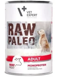 vetexpert-raw-paleo-adult-dog-beef-400g-wolowina