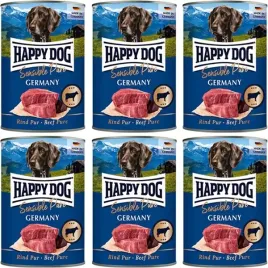 happy-dog-karma-mokra-dla-psa-sensible-pure-wolowina-100percent-6-x-400g